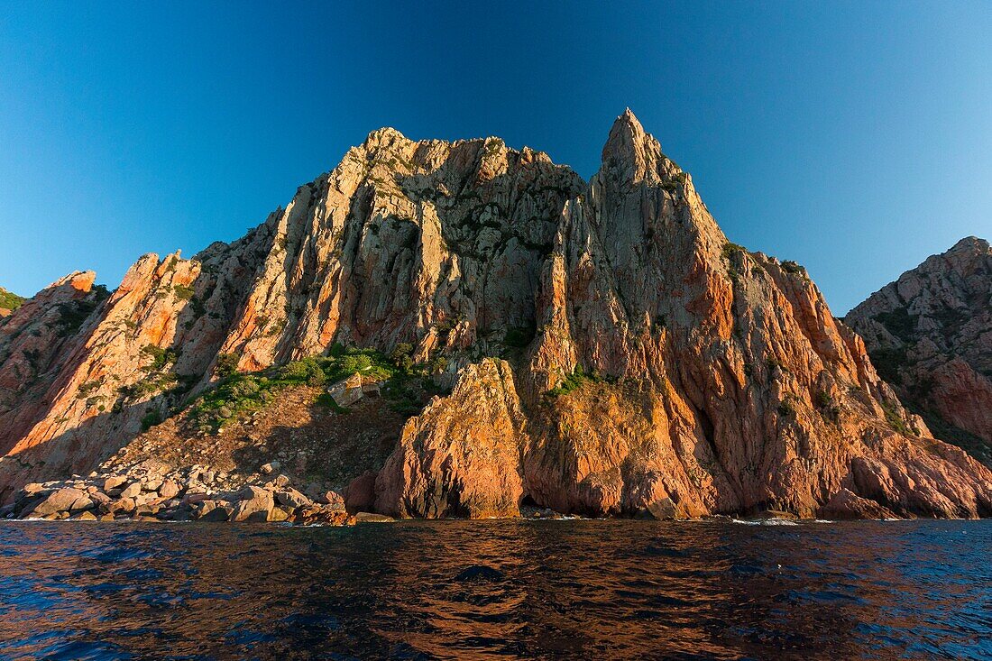 Frankreich, Corse du Sud, Golf von Porto, Calanques de Piana, Calanques, von der UNESCO zum Weltkulturerbe erklärt