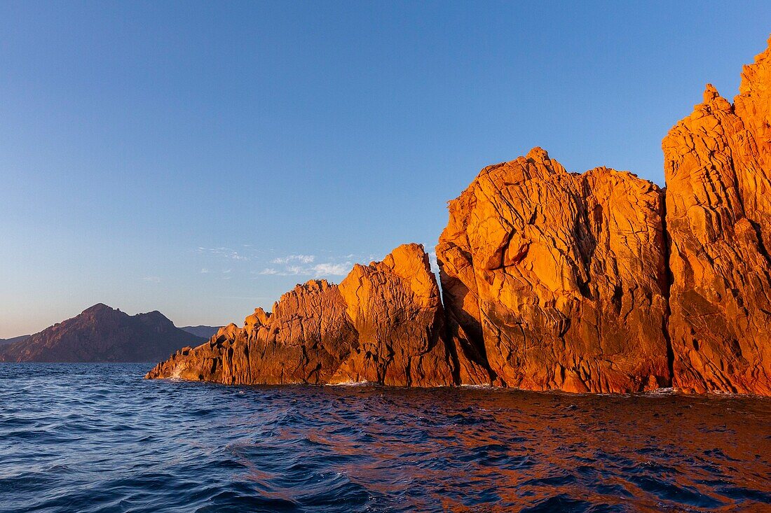 Frankreich, Corse du Sud, Golf von Porto, Calanques de Piana, Calanques, von der UNESCO zum Weltkulturerbe erklärt