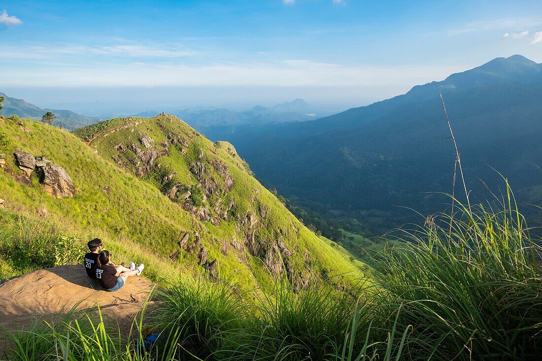 Sri Lanka, Uva-Provinz, Ella, Wanderung zum Little Adam's Peak (Höhe: 1141 m)