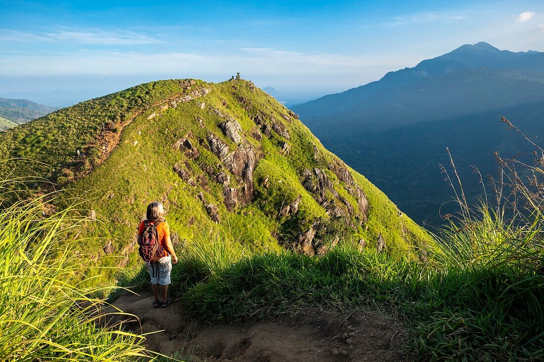 Sri Lanka, Uva-Provinz, Ella, Wanderung zum Little Adam's Peak (Höhe: 1141 m)