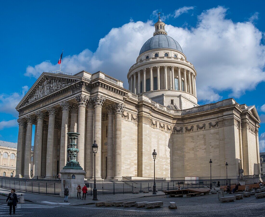 France, Paris, Latin district, the Pantheon