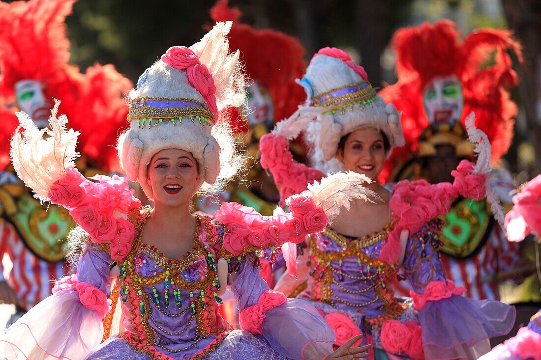 Frankreich, Alpes Maritimes, Mandelieu la Napoule, Mimosenfest