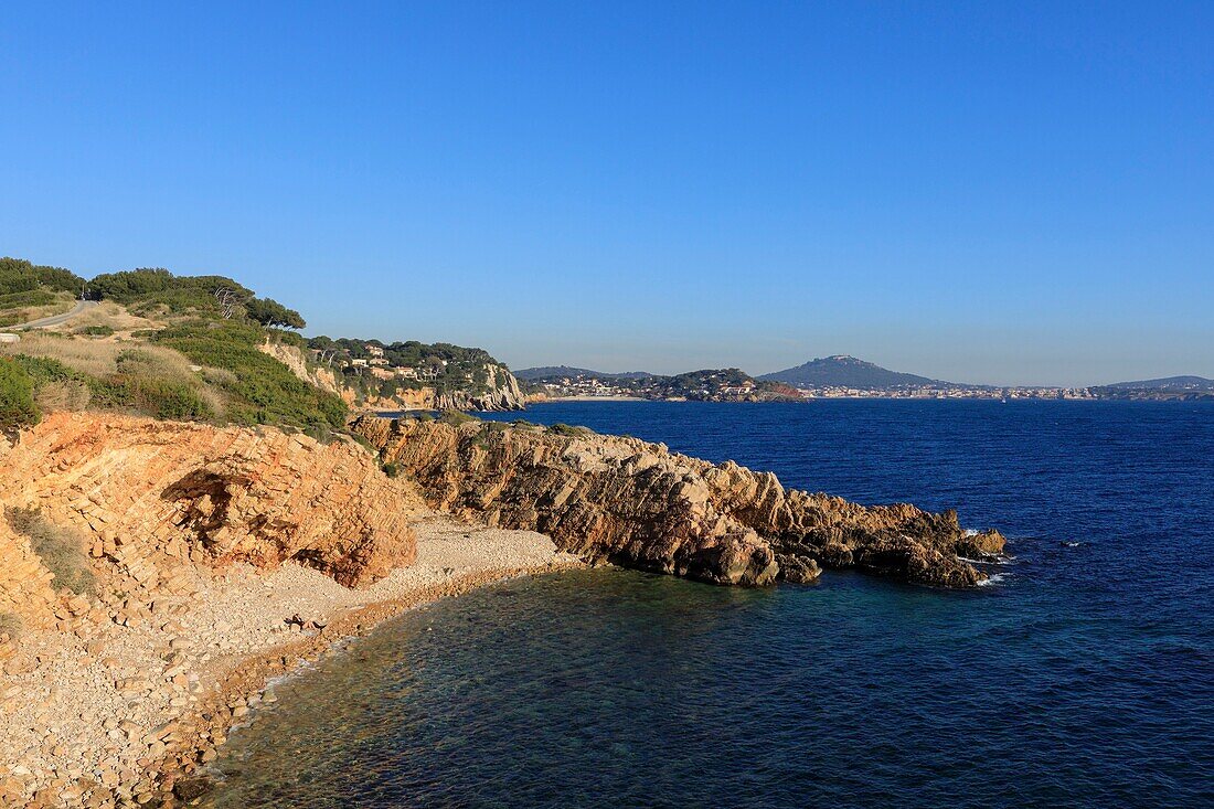 France, Var, Sanary sur Mer, Pointe de la Cride