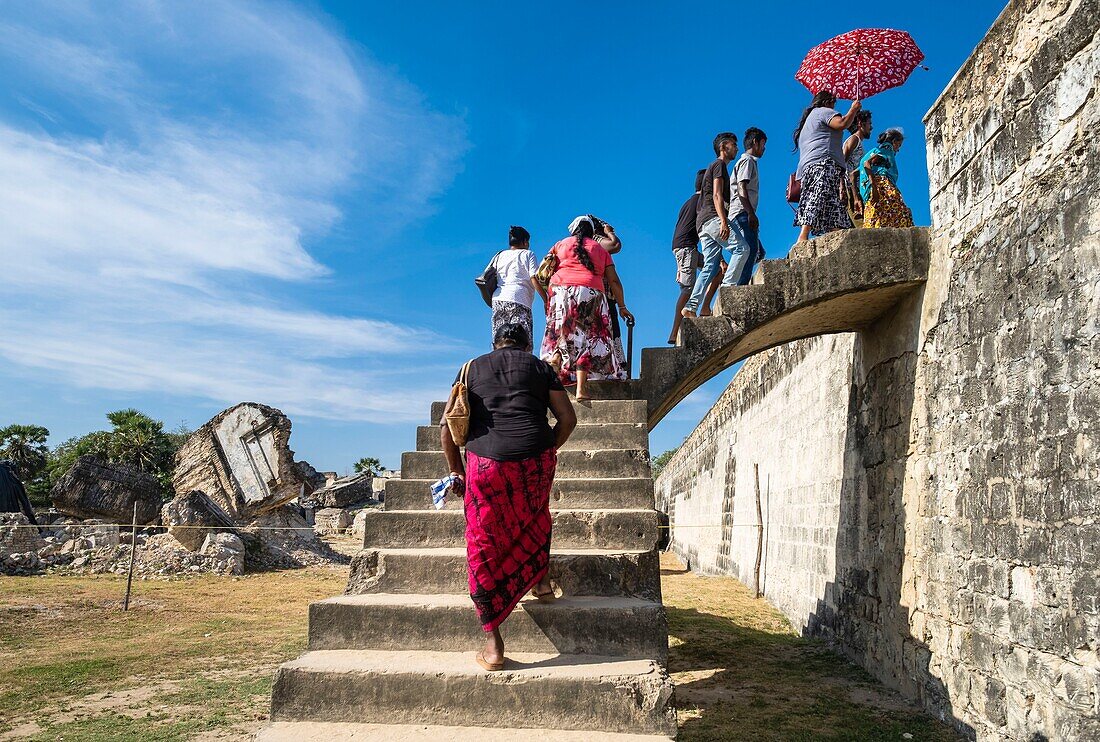 Sri Lanka, Nordprovinz, Jaffna, Jaffna Fort oder holländisches Fort, 1618 von den Portugiesen erbaut und 1658 bis Ende des 18. Jahrhunderts von den Holländern besetzt