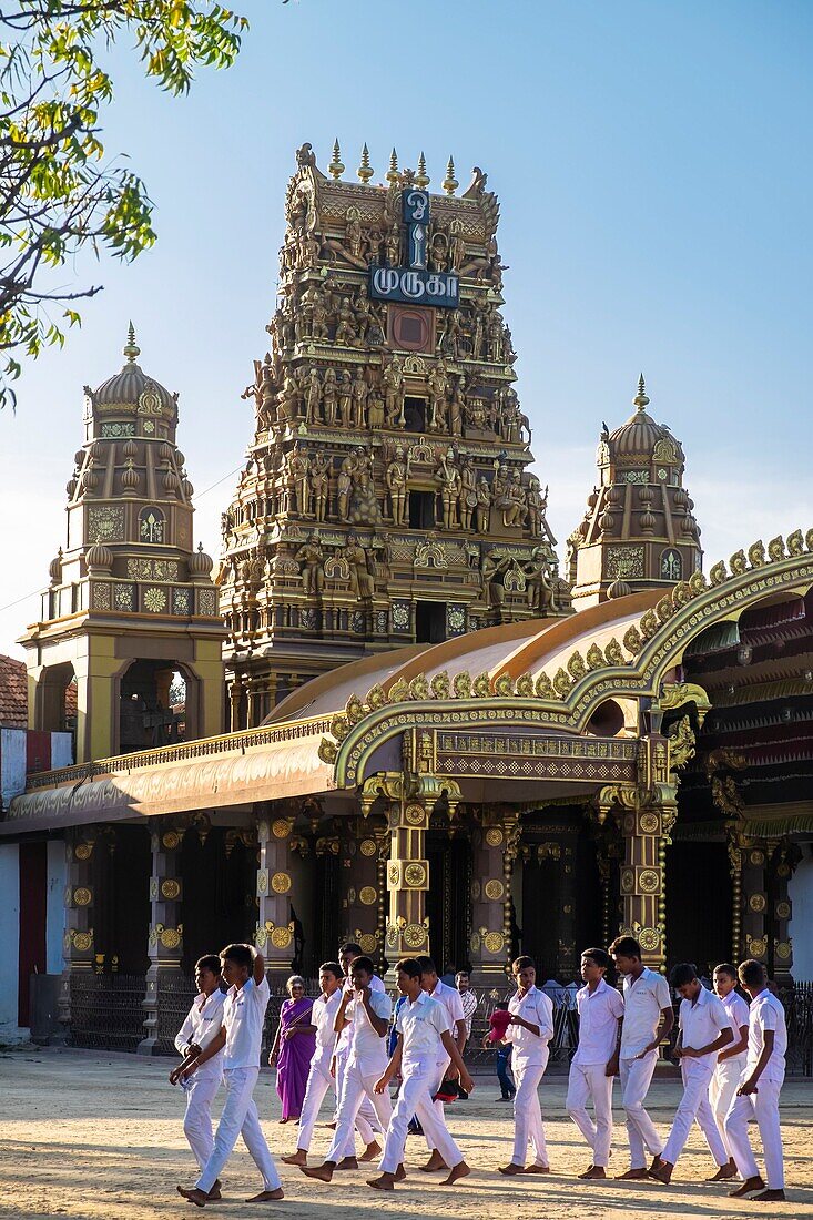 Sri Lanka, Northern province, Jaffna, Nallur Kandaswamy Hindu temple