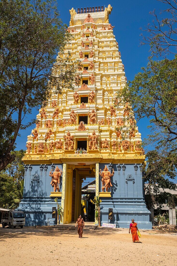 Sri Lanka, Northern province, Jaffna, Keerimalai, Keerimalai Naguleswaram Hindu temple dedicated to Shiva