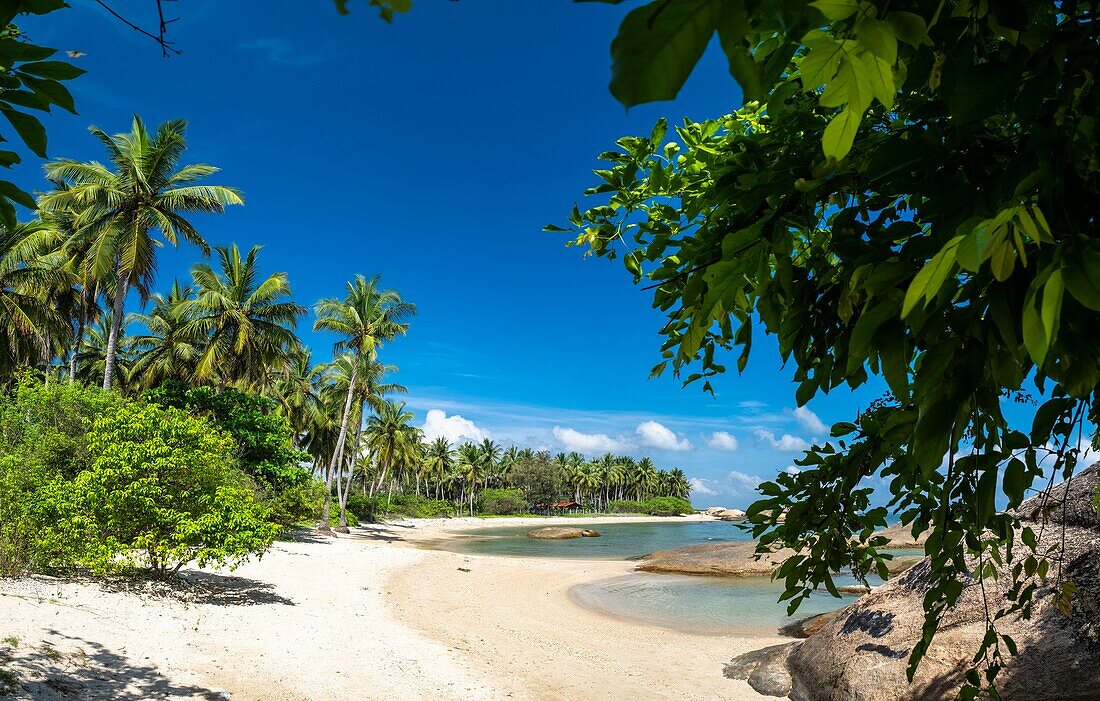 Sri Lanka, Ostprovinz, Passikudah, Strand von Passikudah