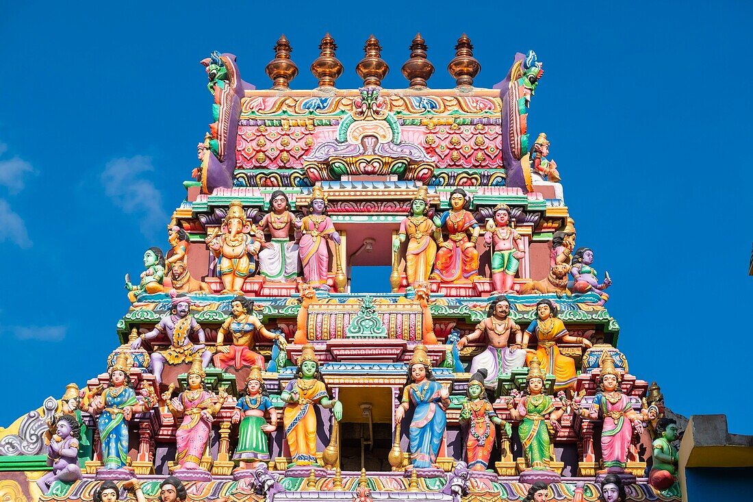 Sri Lanka, Eastern province, Trincomalee (or Trinquemalay), Pathirakali Amman Hindu temple