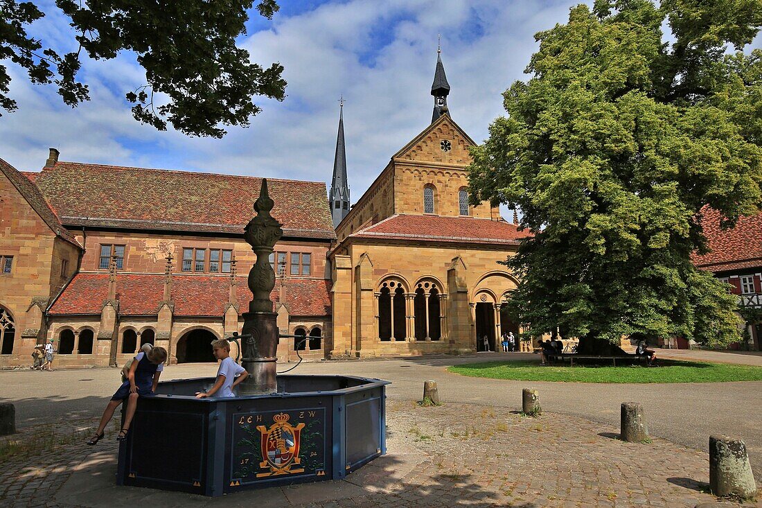 Deutschland, Baden Württemberg, Maulbronn, mittelalterliches Zisterzienserkloster (Kloster Maulbronn), von der UNESCO zum Weltkulturerbe erklärt