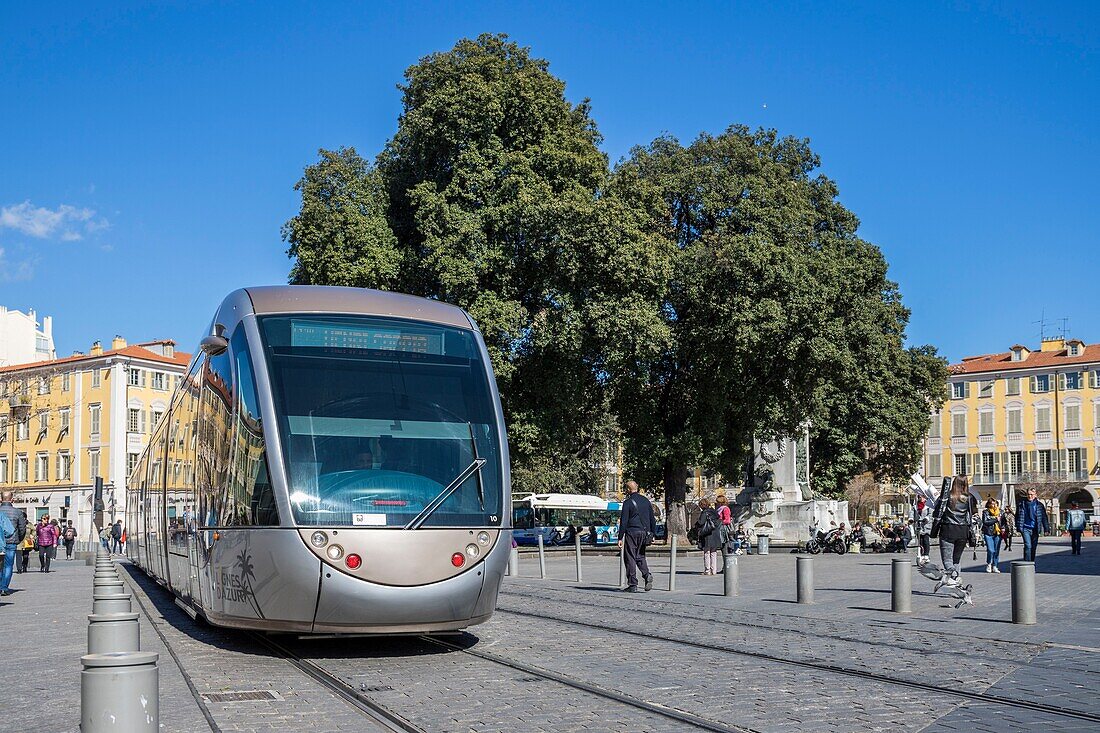 Frankreich, Alpes Maritimes, Nizza, von der UNESCO zum Weltkulturerbe erklärt, Altstadtviertel, Garibaldi-Platz