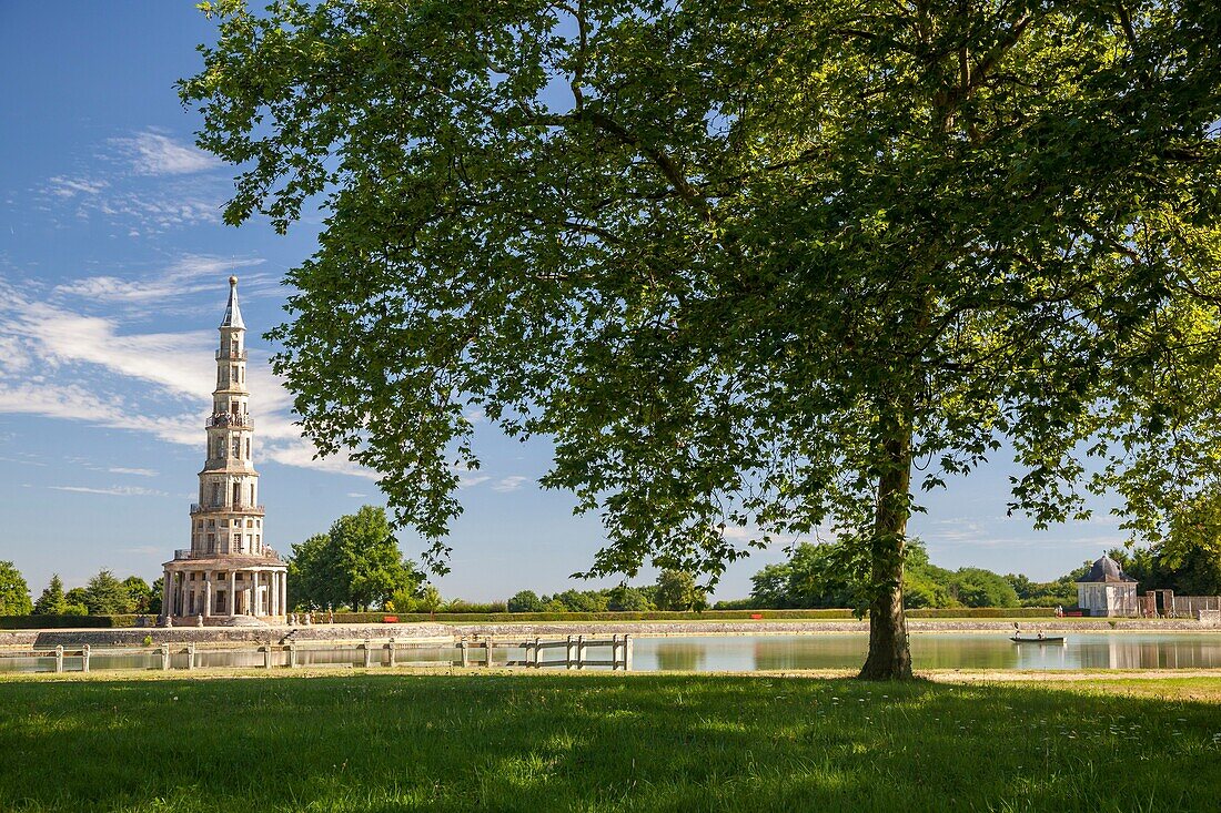 Frankreich, Indre et Loire, Loire-Tal als Weltkulturerbe der UNESCO, Amboise, Pagode de Chanteloup