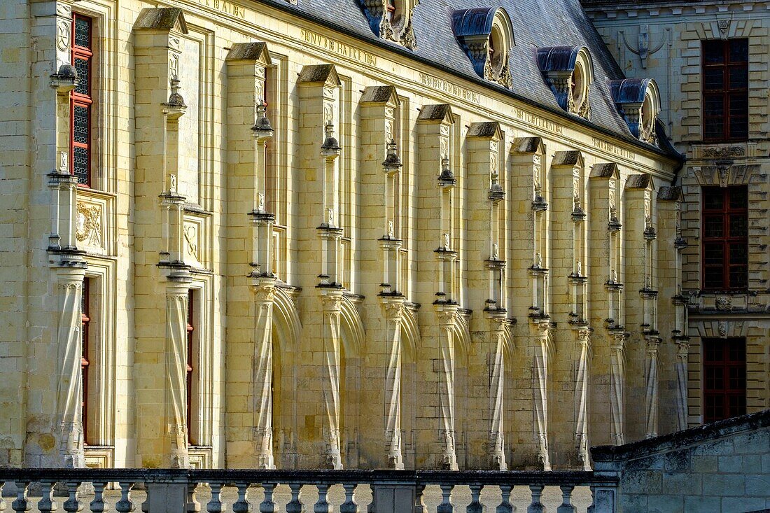 France, Deux Sevres, Oiron, castle of Oiron, dated 16 th century