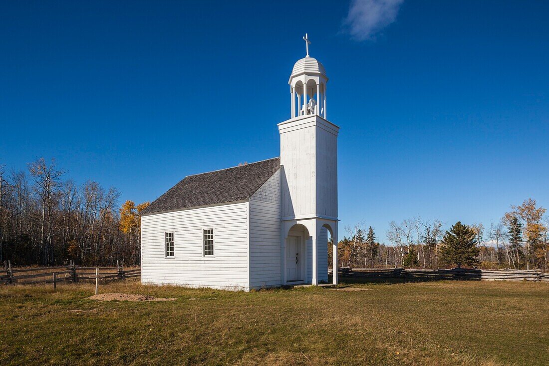 Kanada, New Brunswick, Nordöstliches New Bruswick, Caraquet, Historisches Dorf der Akadier, Die Kapelle