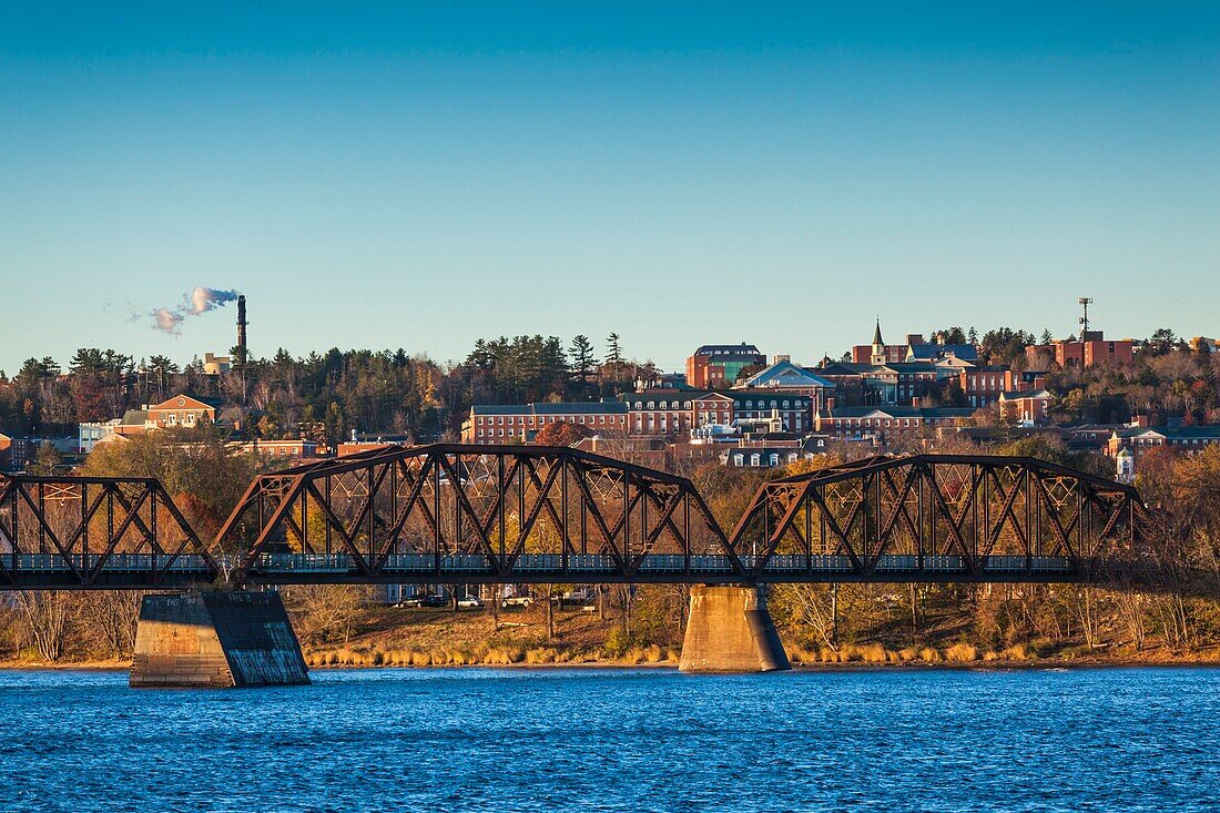 Kanada, Neubraunschweig, Zentralneubraunschweig, Fredericton, Bill Thorpe Walking Bridge