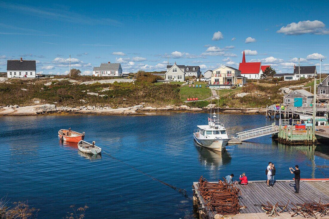 Kanada, Neuschottland, Peggy's Cove, Fischerdorf an der Atlantikküste