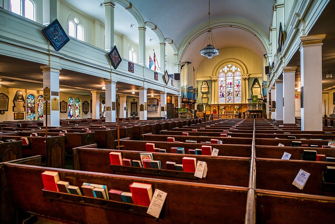 Kanada, Neuschottland, Halifax, St. Paul's Anglican Chruch, geb. 1749, Innenraum