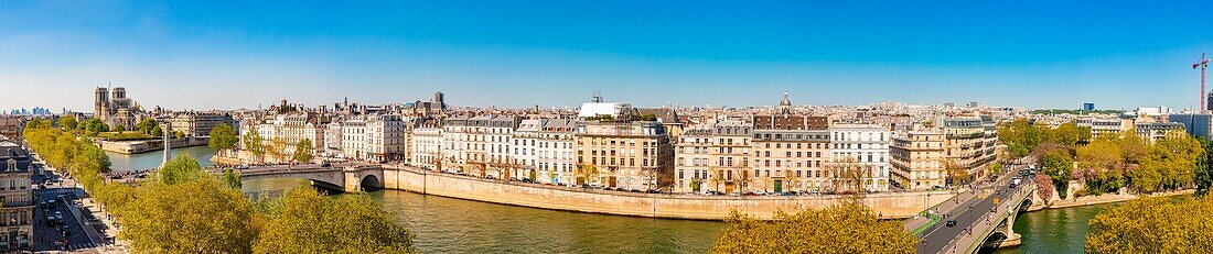 Frankreich, Paris, von der UNESCO zum Weltkulturerbe erklärtes Gebiet, Insel Saint Louis