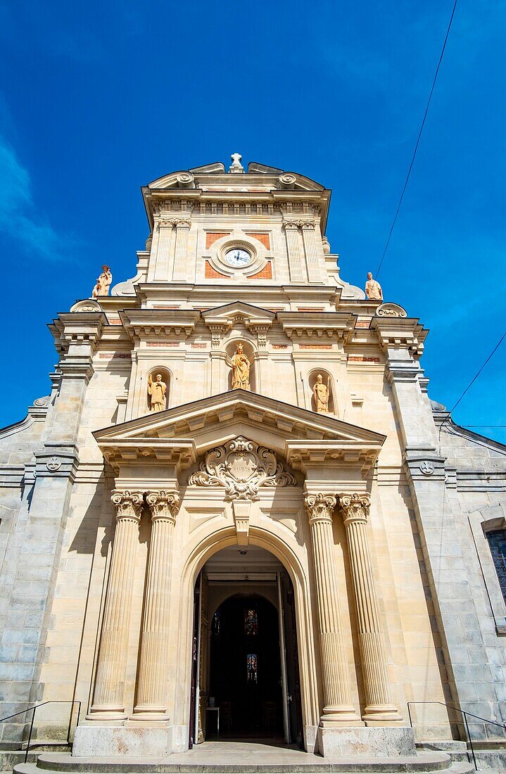 France, Seine et Marne, Fontainebleau, the Saint Louis church