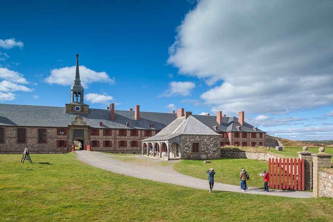 Canada, Nova Scotia, Louisbourg, Fortress of Louisbourg National Historic Park, Kings Bastion Barracks