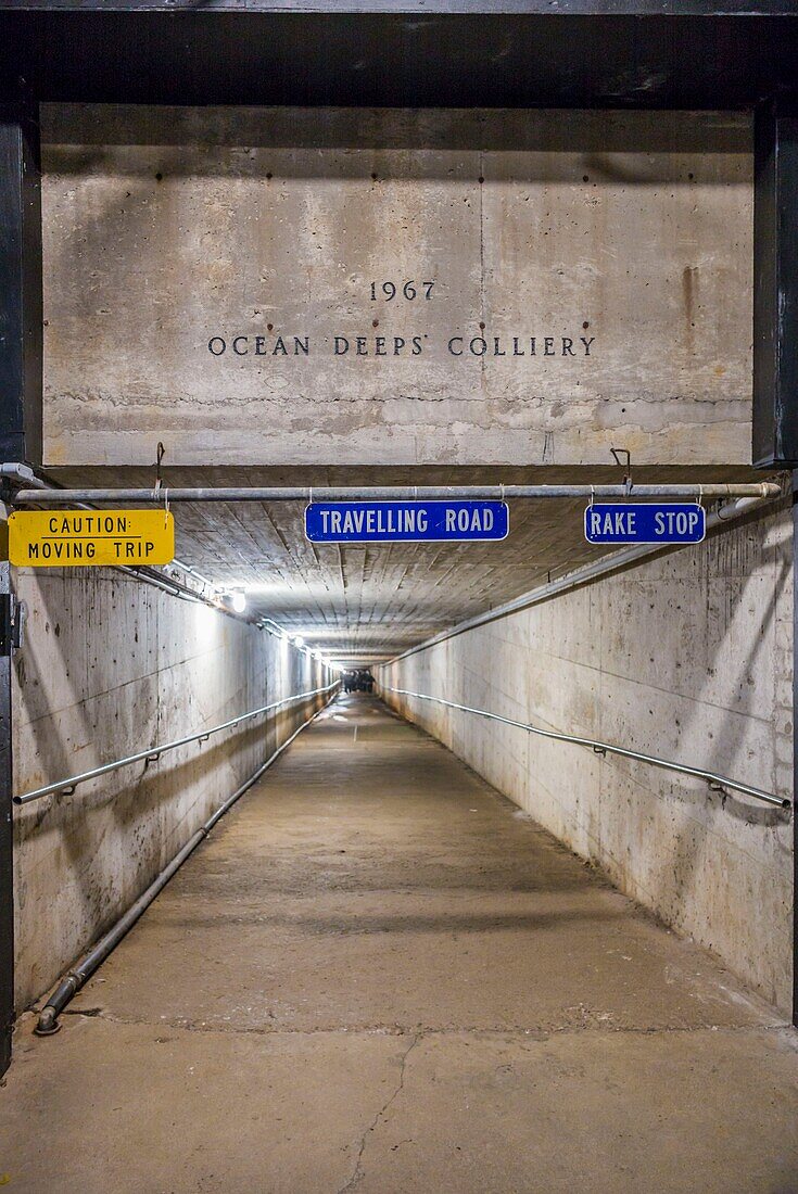 Canada, Nova Scotia, Glace Bay, Cape Breton Miners Museum, coal mining history museum, museum coal mine entrance