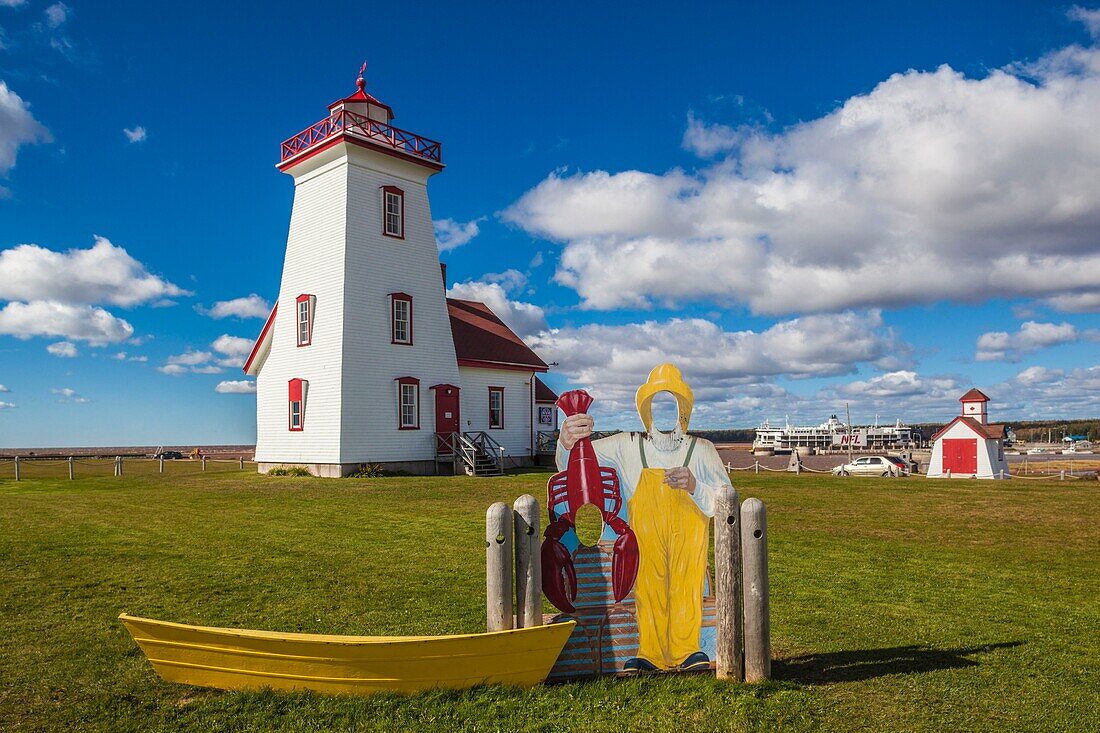 Kanada, Prince Edward Island, Wood Islands, Wood Islands Leuchtturm