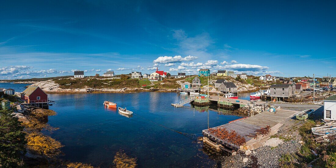 Kanada, Neuschottland, Peggy's Cove, Fischerdorf an der Atlantikküste