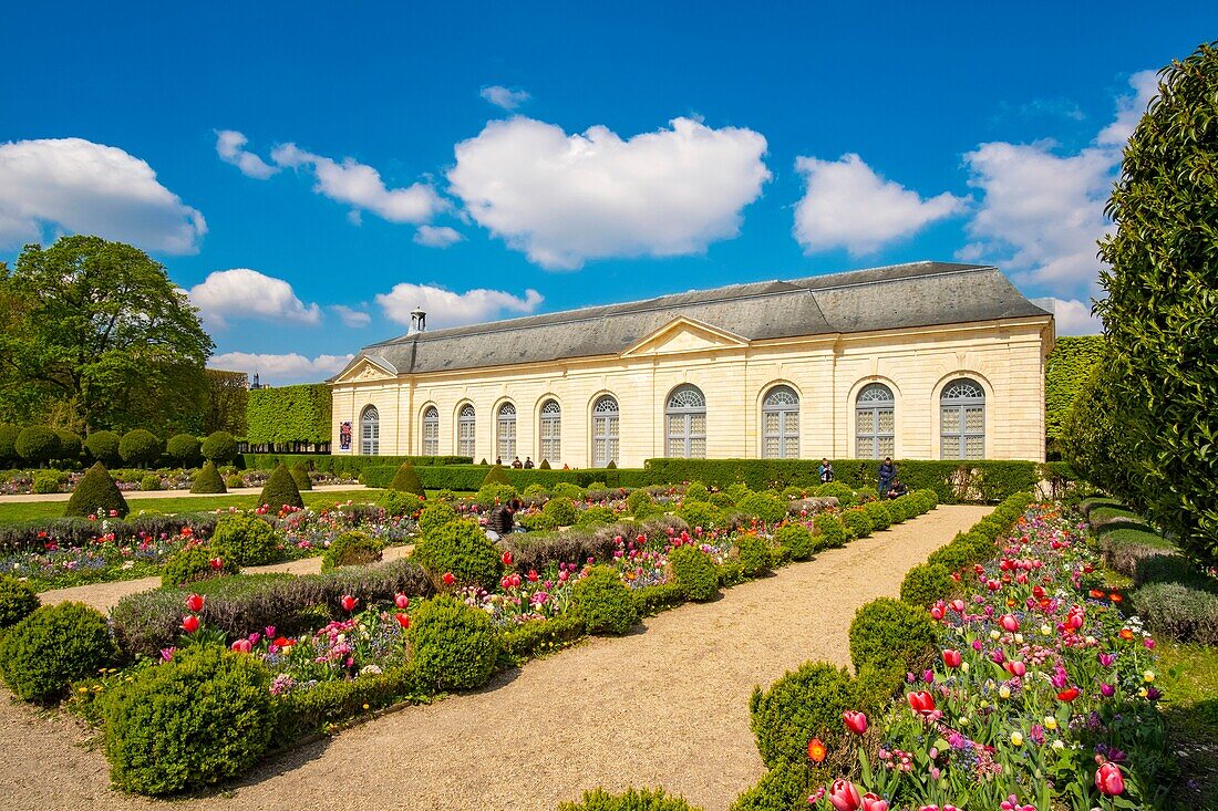 France, Hauts de Seine, the park of Sceaux, orangery