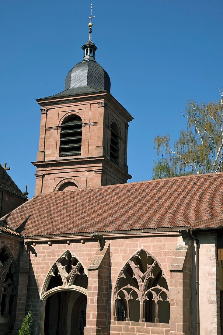 Frankreich, Vogesen, Saint Die des Vosges, Saint Die-Kathedrale, der Kreuzgang