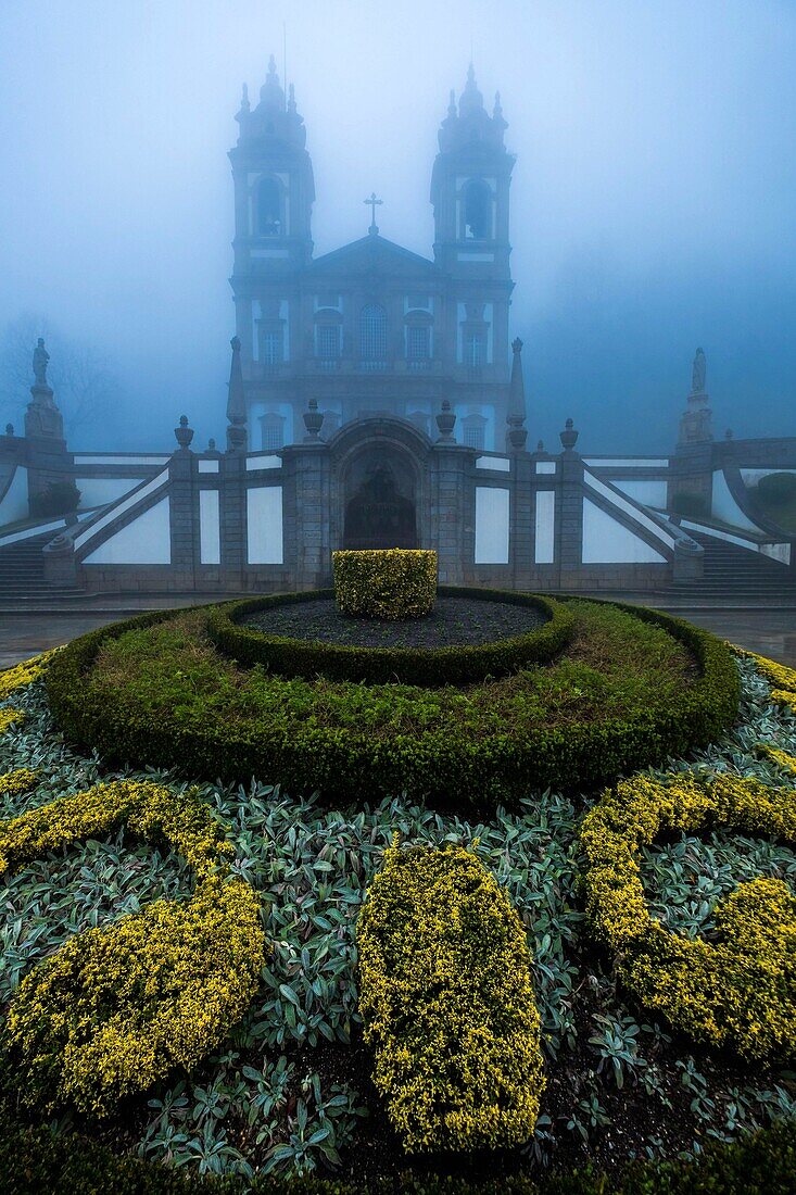 Portugal, Braga, Bom Jesus do Monte, von der UNESCO zum Weltkulturerbe erklärt