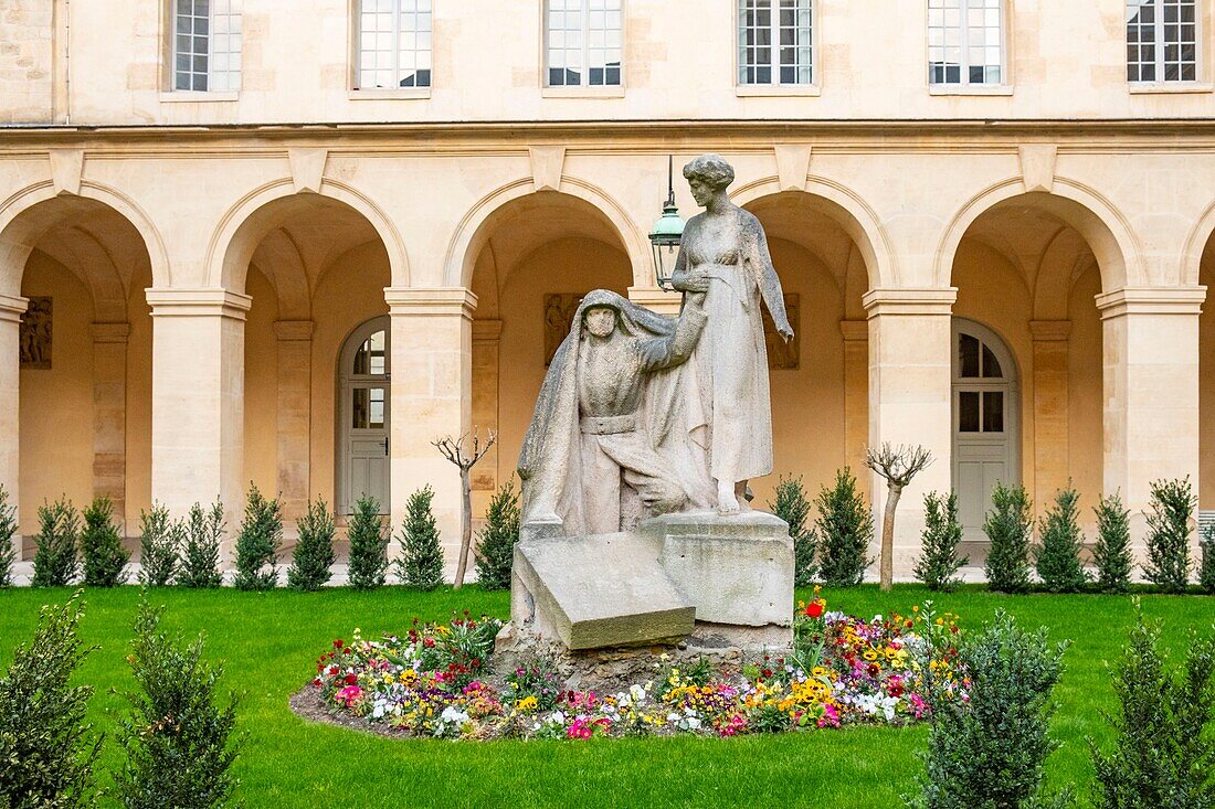 France, Paris, Sainte Genevieve Mountain District, Henri IV High School