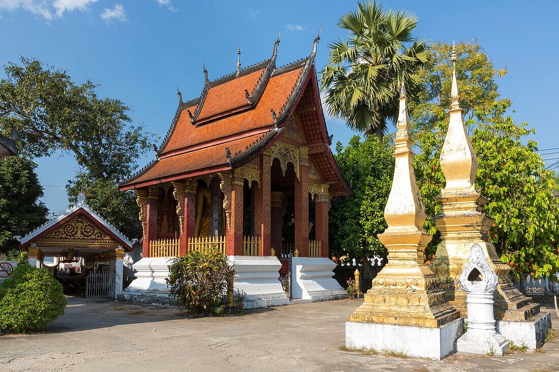 Laos, Luang Prabang, Vat Sene Souk Haram