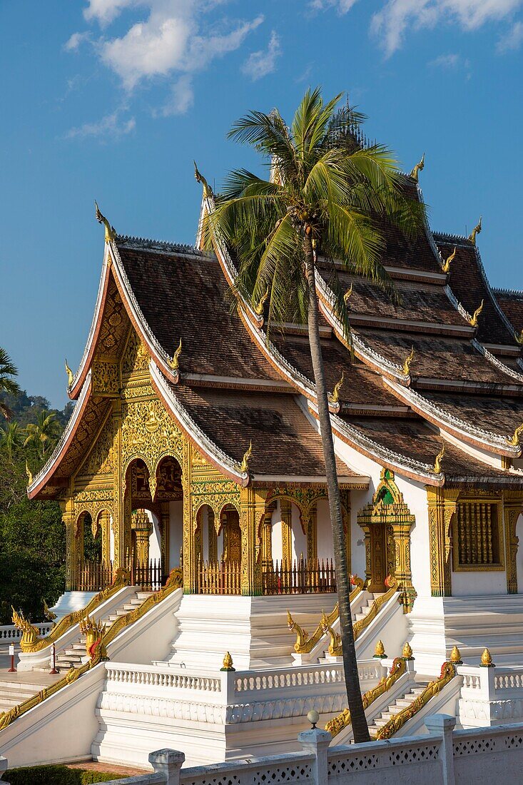 Laos, Luang Prabang province, Luang Prabang, Haw Pha Bang inside the Royal Palace