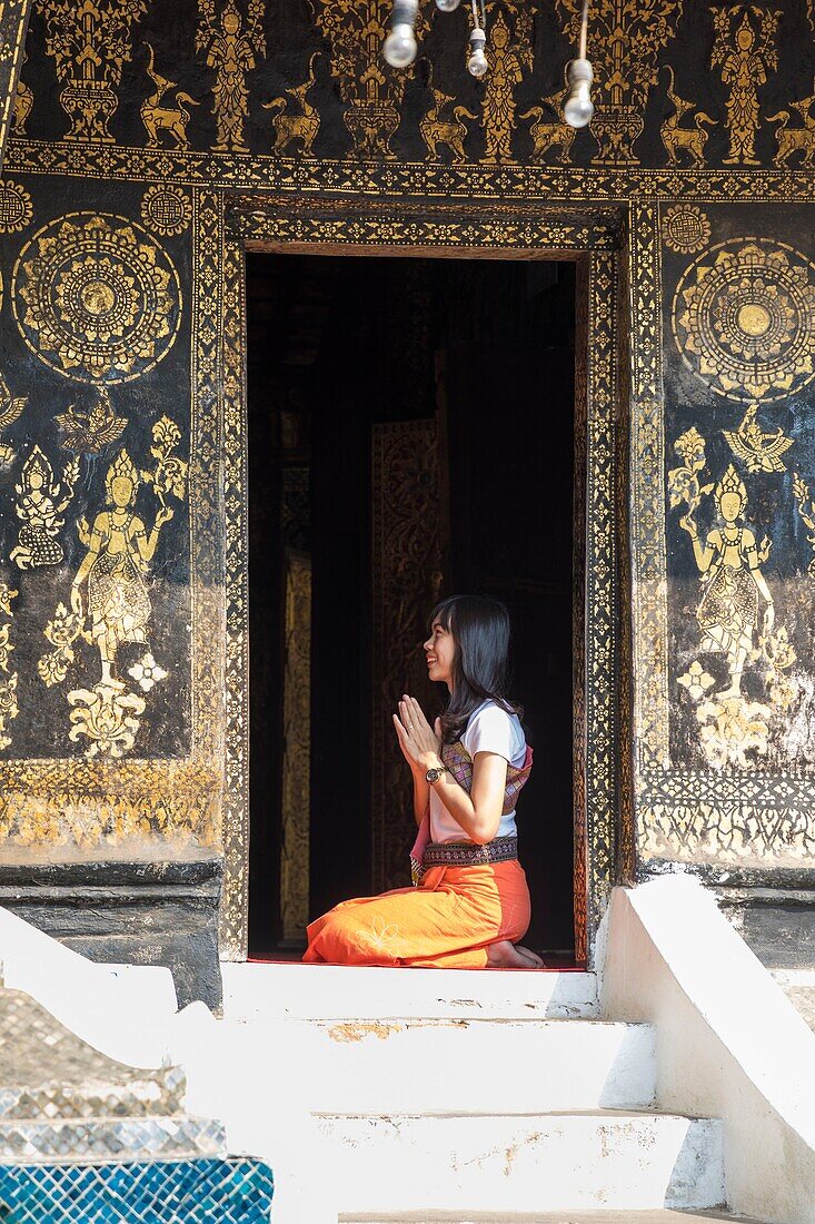 Laos, Luang Prabang, Vat Xieng Thong