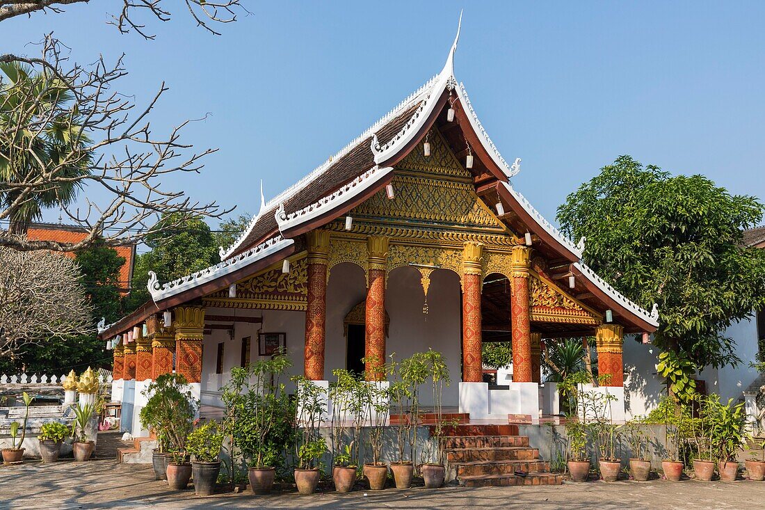 Laos, Luang Prabang, Vat Sop Sickharam