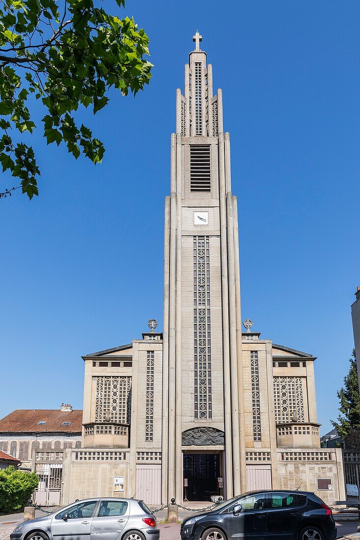 France, Seine Saint Denis, Le Raincy, Church of Our Lady of Consolation