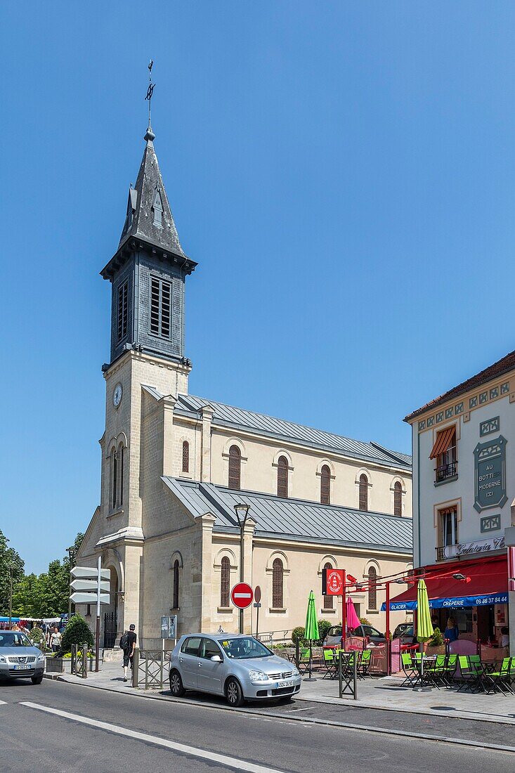 France, Seine Saint Denis, Rosny sous Bois, Church of St. Genevieve