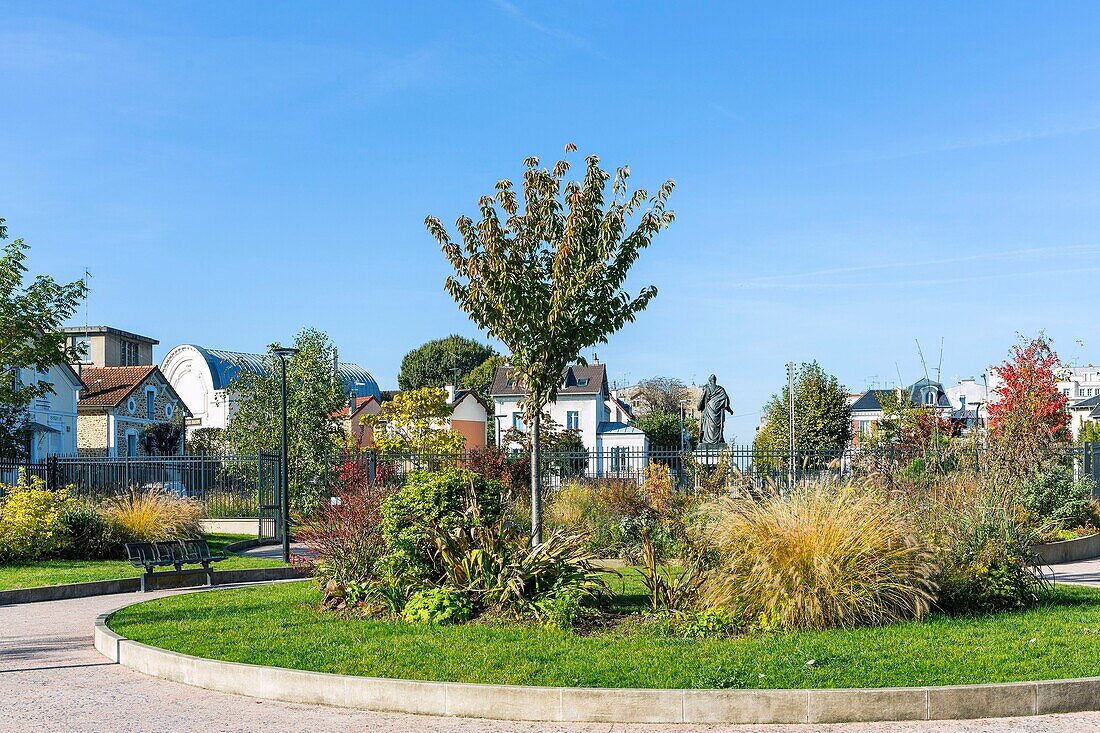 Frankreich, Seine Saint Denis, Villemomble, Platz von Verdun