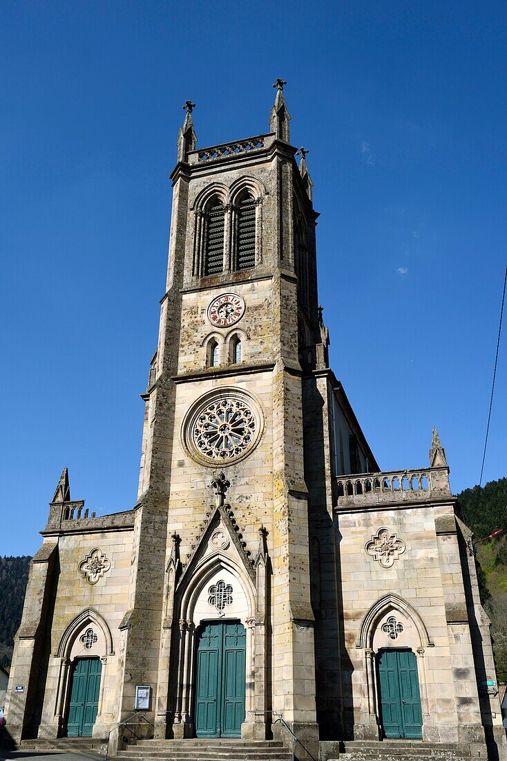 France, Haute Saone, Plancher les Mines, Saint Nicolas church