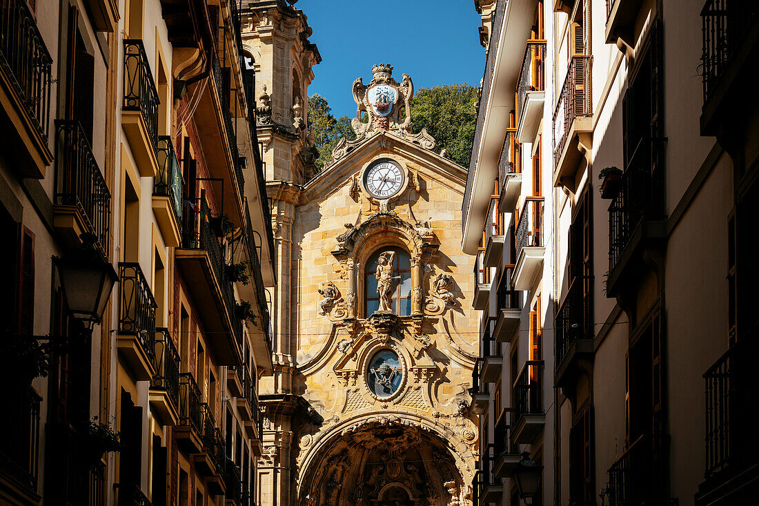 Basilika der Heiligen Maria vom Chor, Donostia, San Sebastian, Gipuzkoa, Baskenland, Spanien, Europa