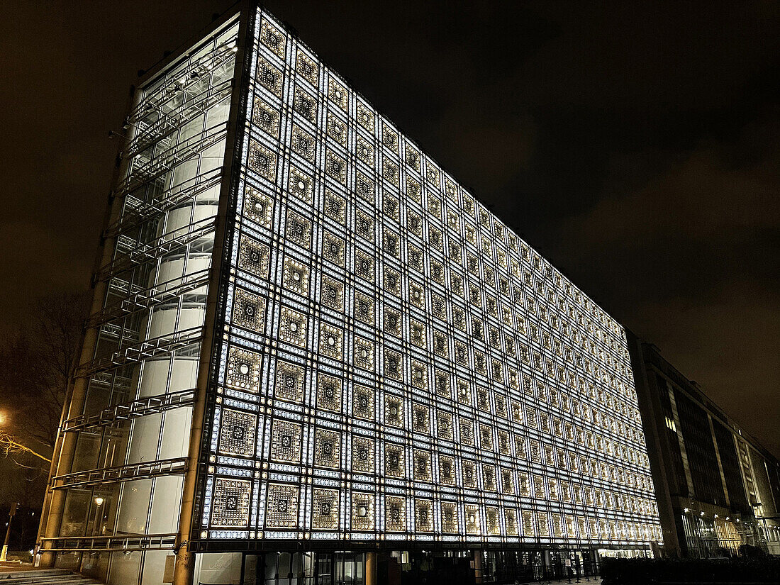 Institut für die arabische Welt (Institut du Monde Arabe), Paris, Frankreich, Europa