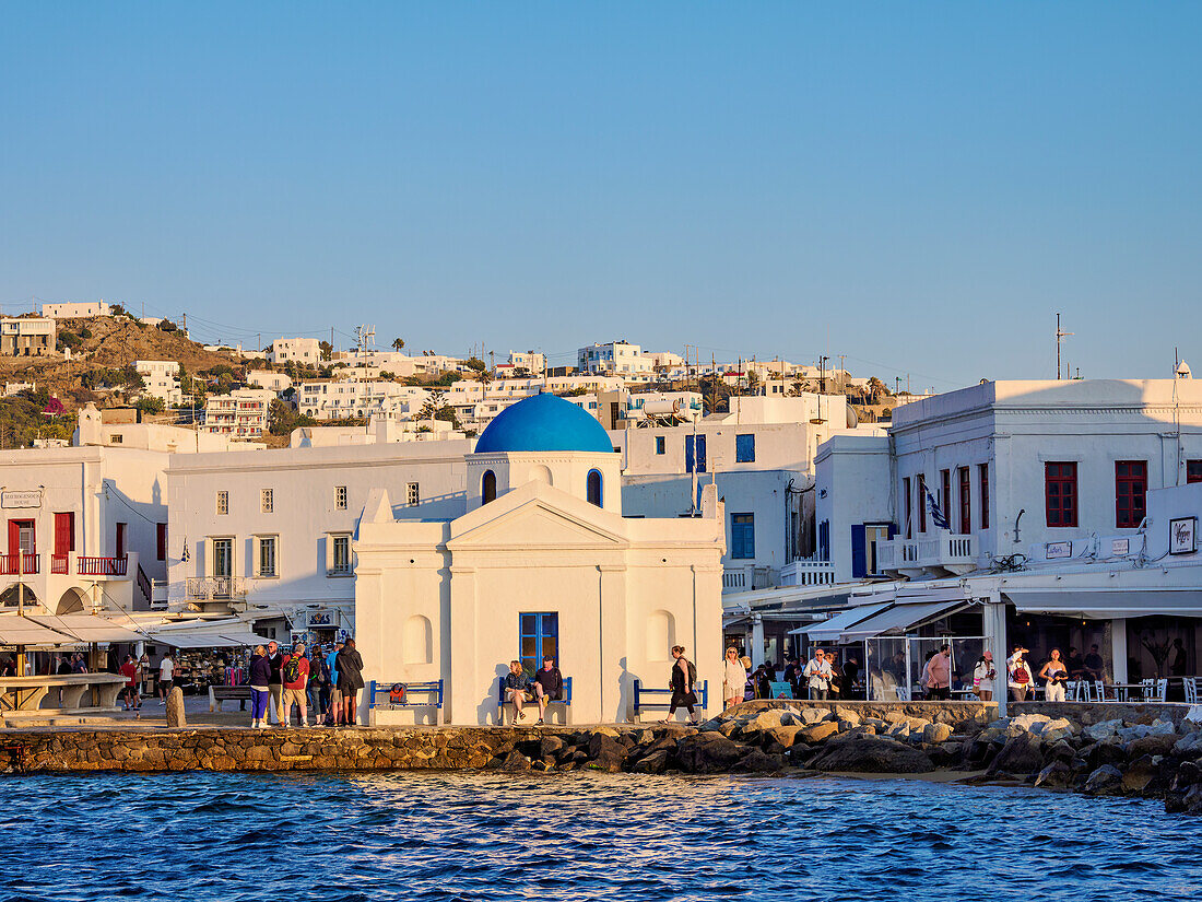 Saint Nikolaos of Kadena Holy Orthodox Church, Chora, Mykonos Town, Mykonos Island, Cyclades, Greek Islands, Greece, Europe