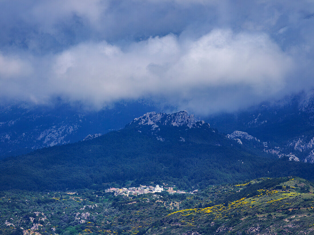 Blick auf Kallithea, Insel Samos, Nördliche Ägäis, Griechische Inseln, Griechenland, Europa