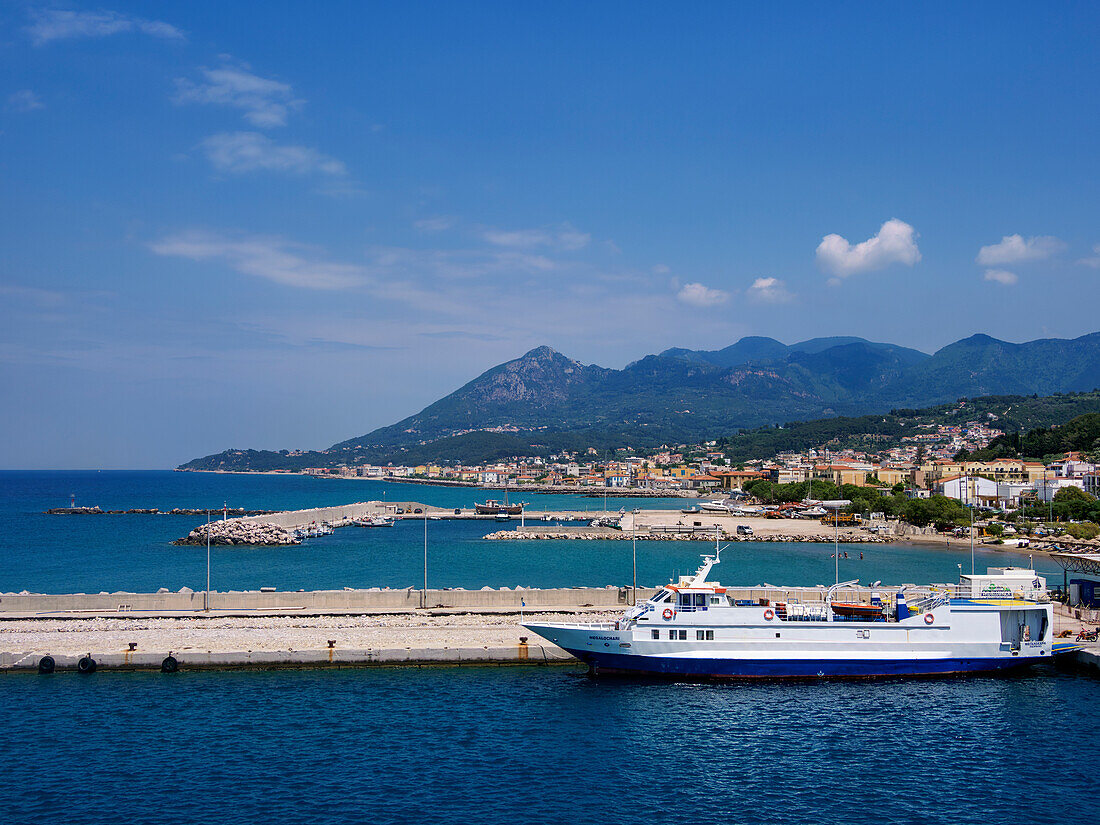 Hafen in Karlovasi, Insel Samos, Nördliche Ägäis, Griechische Inseln, Griechenland, Europa