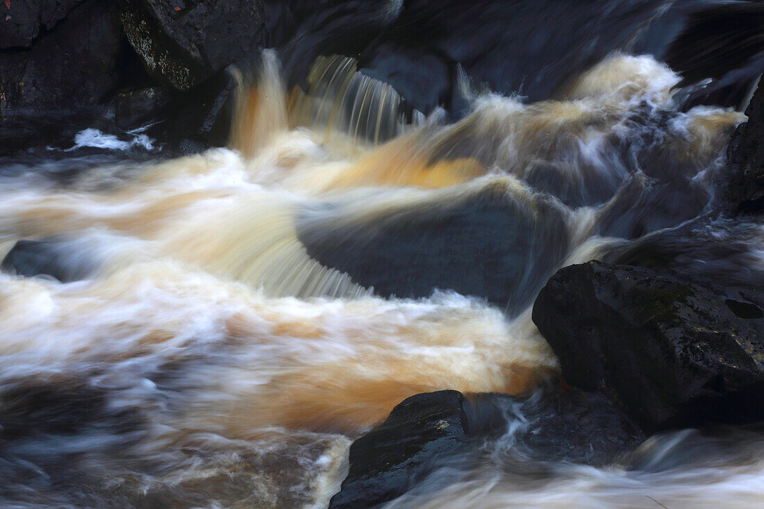 Rogie Falls, Ross-shire, Highlands, Schottland, Vereinigtes Königreich, Europa