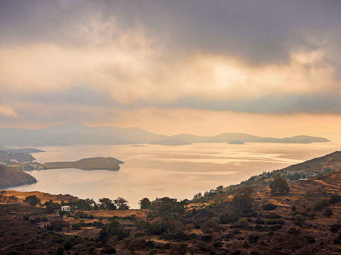 Küste der Insel Patmos, Dodekanes, Griechische Inseln, Griechenland, Europa