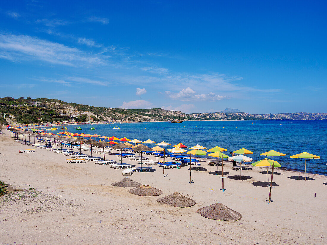 Paradise Beach, Kos Island, Dodecanese, Greek Islands, Greece, Europe