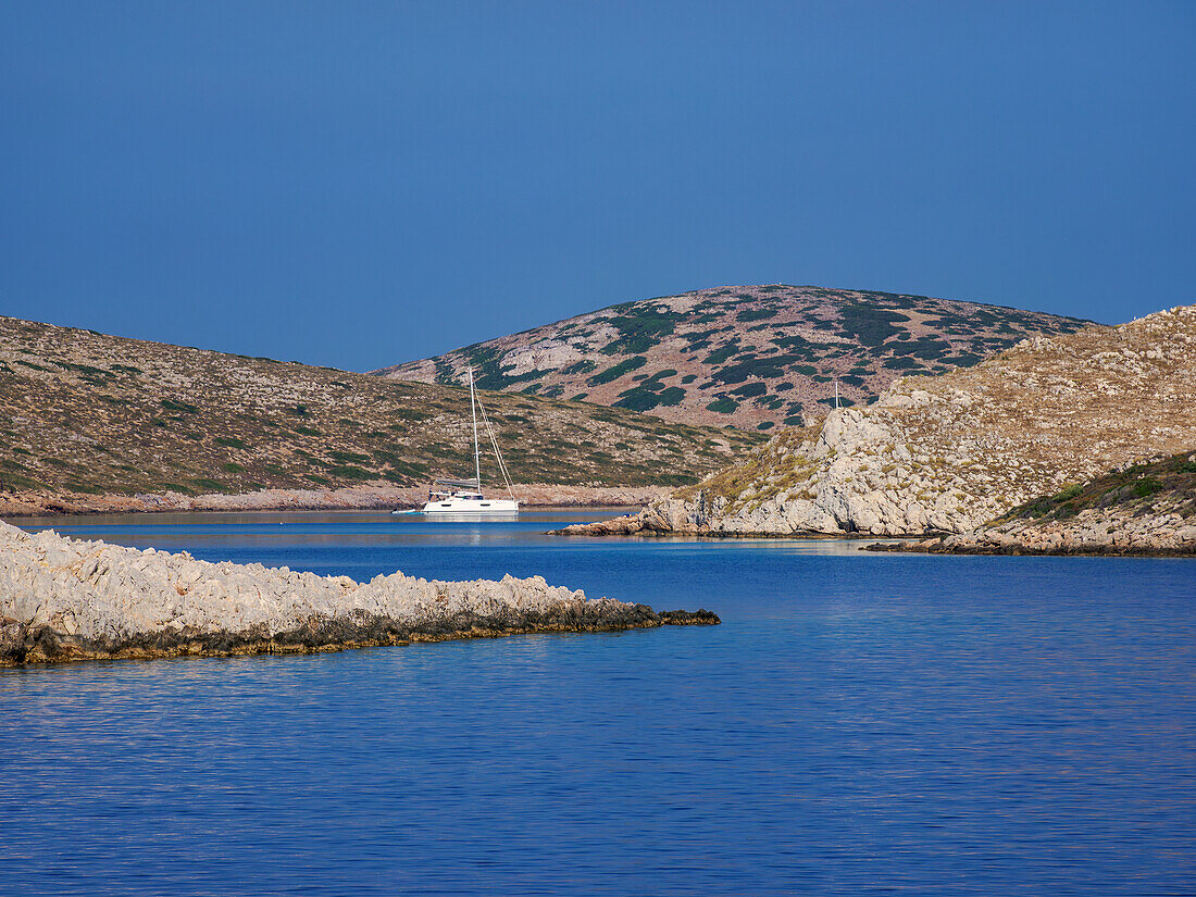 Coast of Arkoi Island, Dodecanese, Greek Islands, Greece, Europe