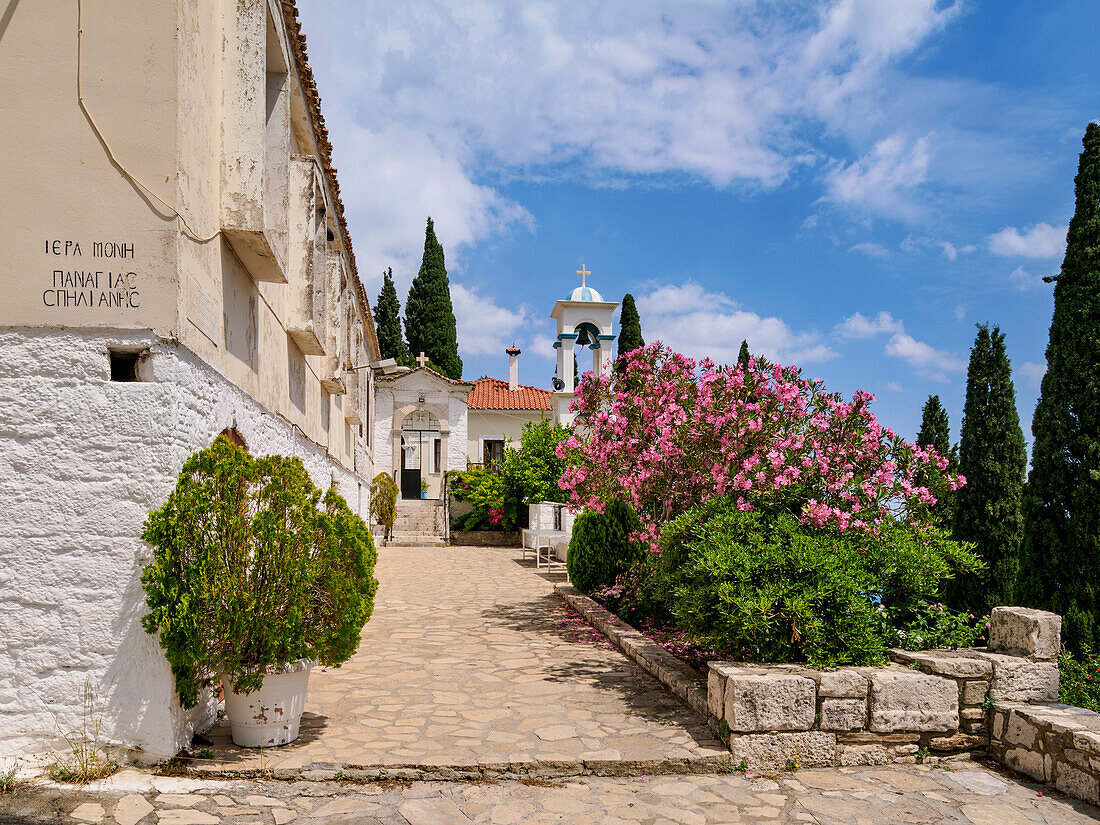 Panagia Spiliani Monastery, Pythagoreio, Samos Island, North Aegean, Greek Islands, Greece, Europe