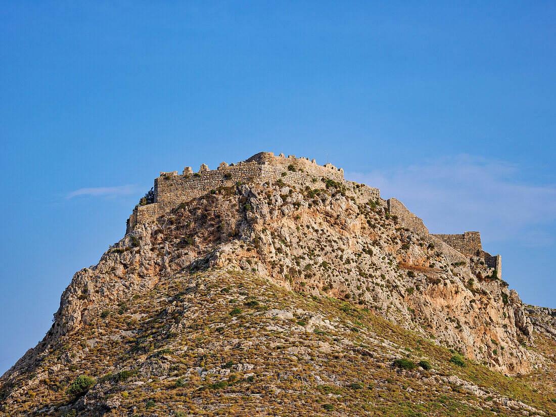 Medieval Castle of Pandeli, Leros Island, Dodecanese, Greek Islands, Greece, Europe