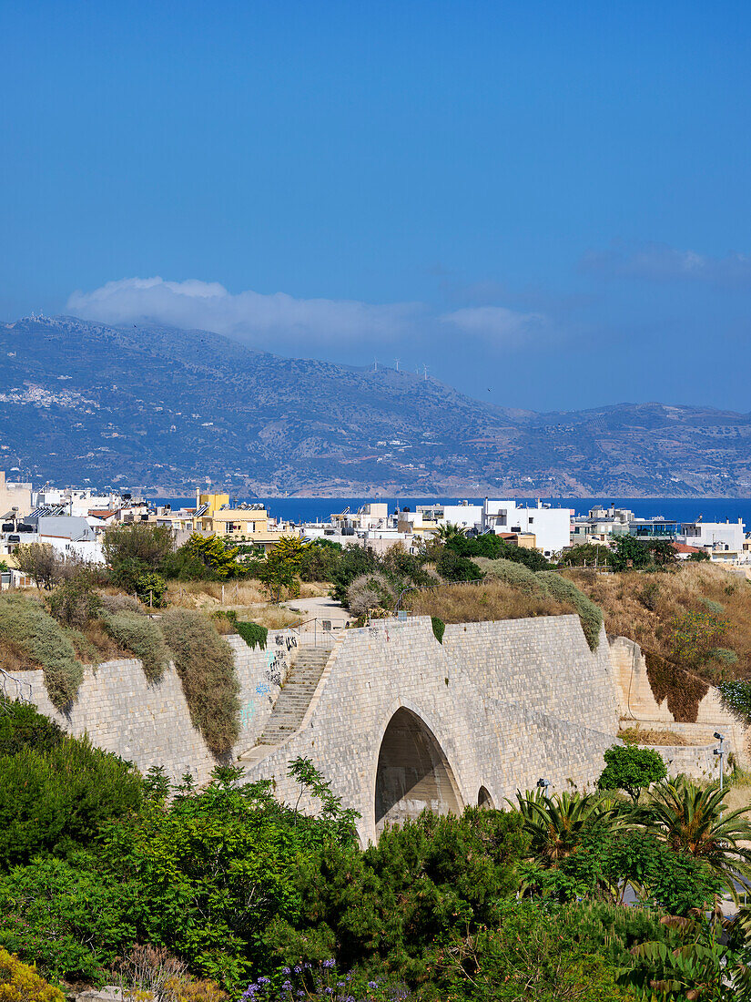 Bethlehem Gate, elevated view, City of Heraklion, Crete, Greek Islands, Greece, Europe